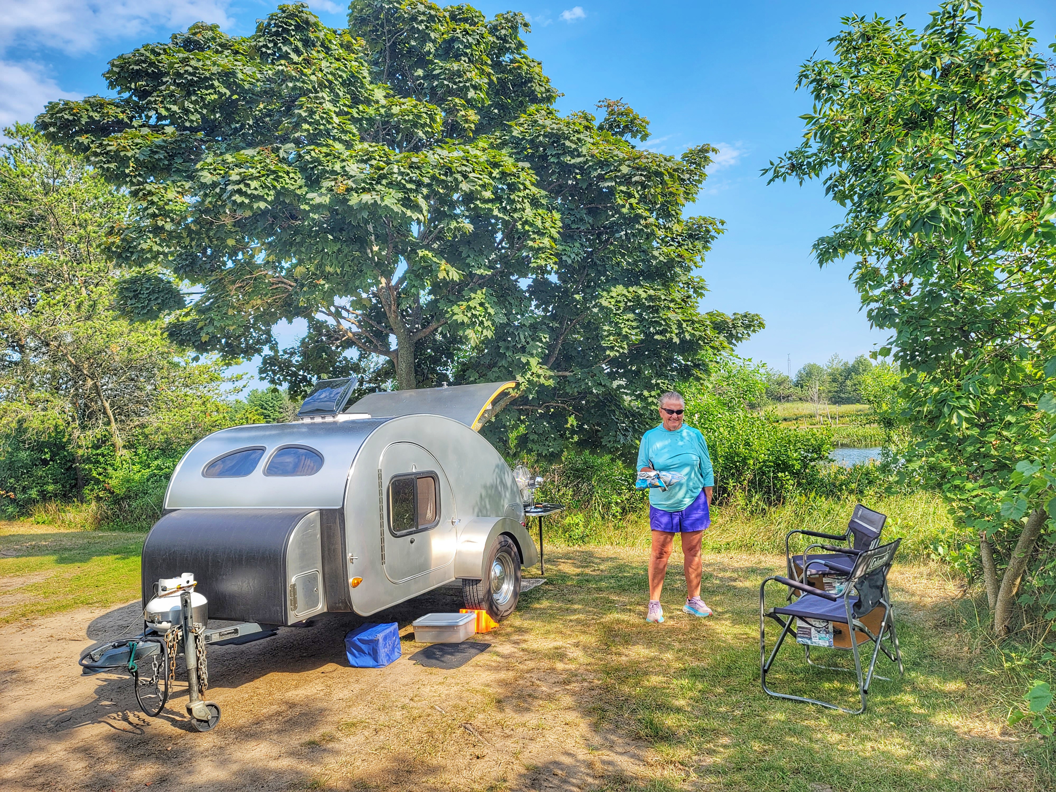 Tawas Point campsite
